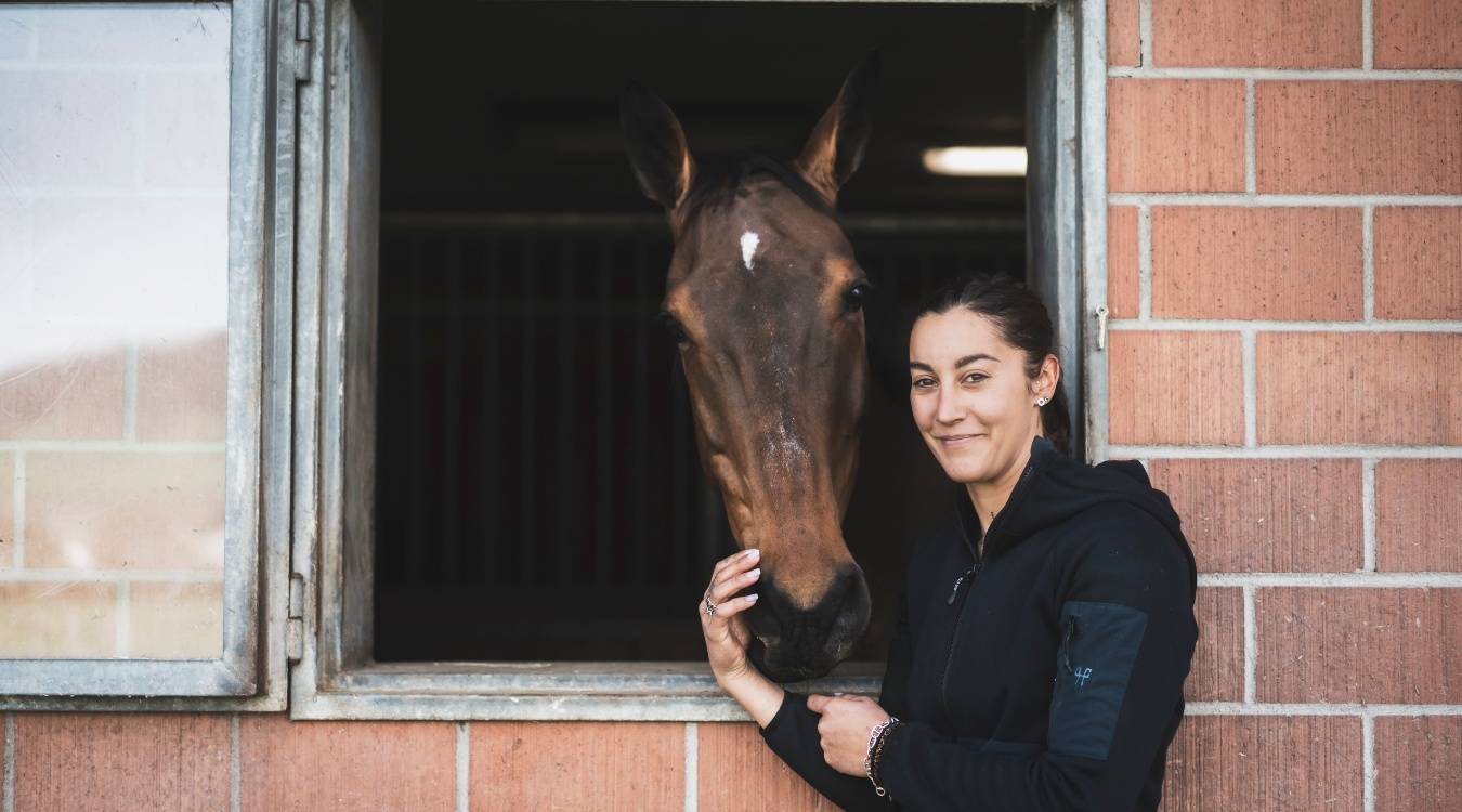 Valentine Hssein, groom concours passionnée